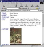 collectibles software, html report
