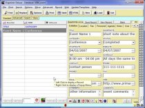 free event organizer advanced database template for event management database template