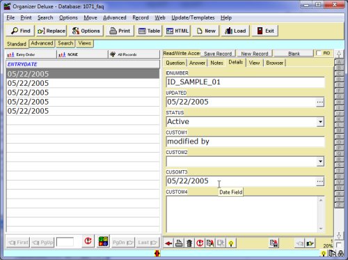 faq inventory software, faq database