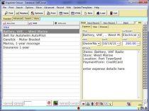 free boat expense log database template for organizer deluxe and pro expense organizer