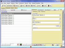 volunteer tracking form template