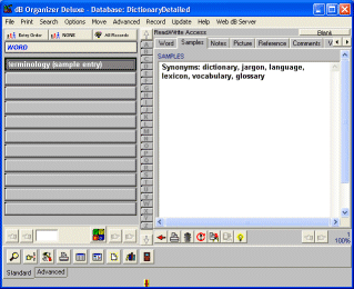 dictionary manager software solution detailed