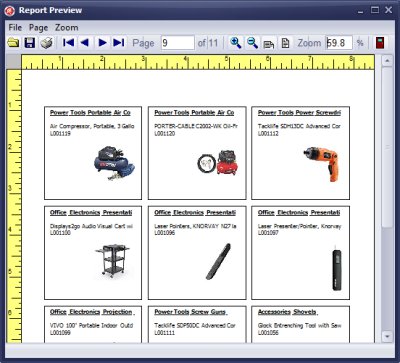 equipment and tool tracking software, print user catalolgs