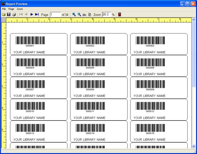 preview your barcode labels