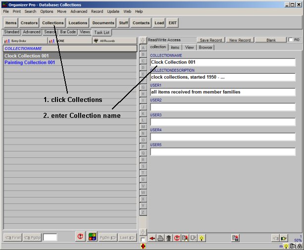 museum software, enter museum collections