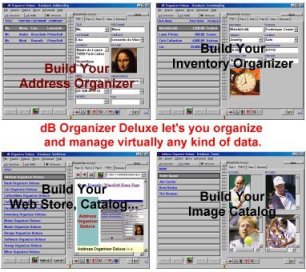 dB Organizer Deluxe - Organize and manage virtually any data.