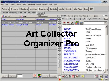 Windows 8 Art Collector Organizer Pro full