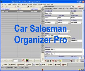 Car Salesman Organizer Pro 3.2b screenshot