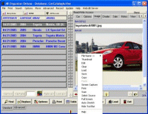 Car cataloging management software for an automobile salesperson.