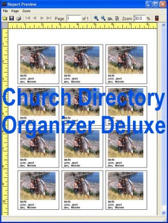 Database management software that helps you to manage church directories.