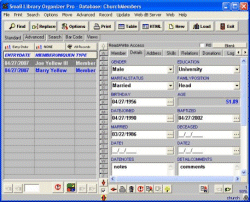 Database management software with church membership management solutions.