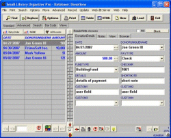 Donation Organizer Pro 3.2b screenshot