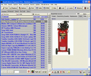 Equipment Tracker Pro screenshot