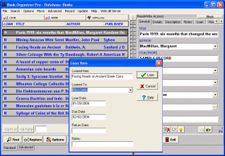 Check In/Out manager: software for Windows.