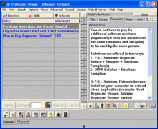 Knowledge Base management  software for Windows.