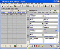 Member Organizer Pro 3.2b screenshot