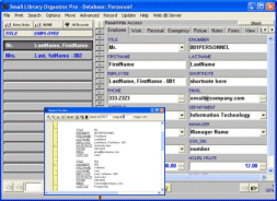 Personnel Organizer Pro screen shot