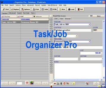 TaskJob Organizer Pro screenshot