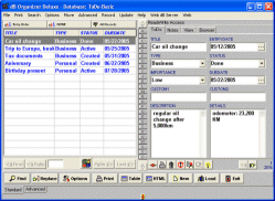 ToDo, task, activity management software for Windows..