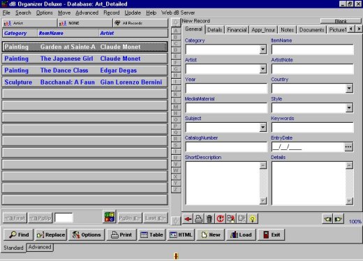 Auto maintenance software enter data
