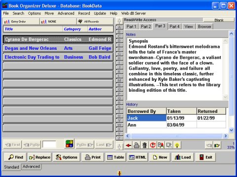 Book, Small Library software solution template