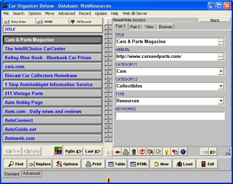 Car software solution template