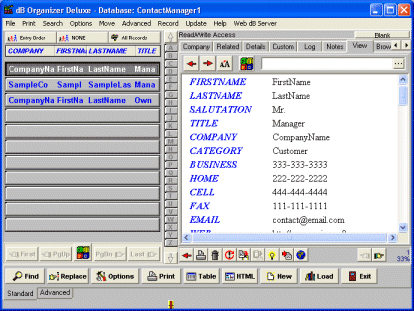 contact software internal browser viewer