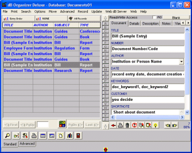 document management database