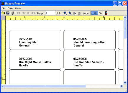 faq labels