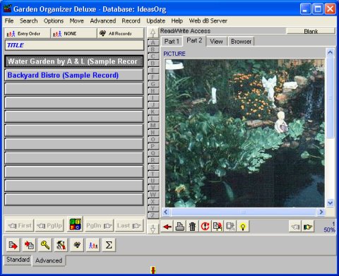 Garden Maintenance software solution template