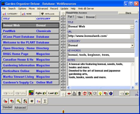 Garden Maintenance software solution template
