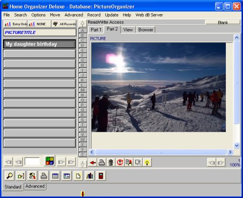 Home Records software solution template