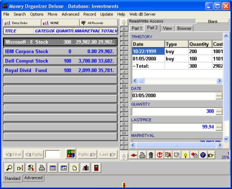 money management template. Software Solution Template 2: organize all your Money records.