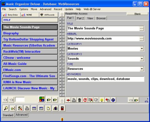 Music software solution template