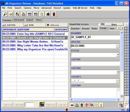 faq inventory software, faq database