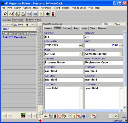 software tracker