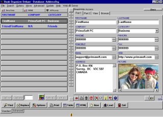 Address Organizer Template