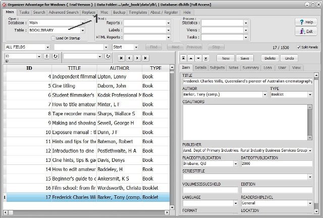 start advantage, review new table and data