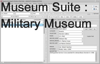 military museum organizer advantage