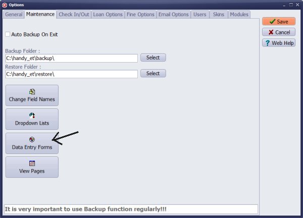 calibration,  form insert remove fields