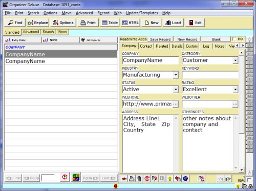contact manager solution 2