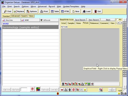 dictionary manager software solution detailed
