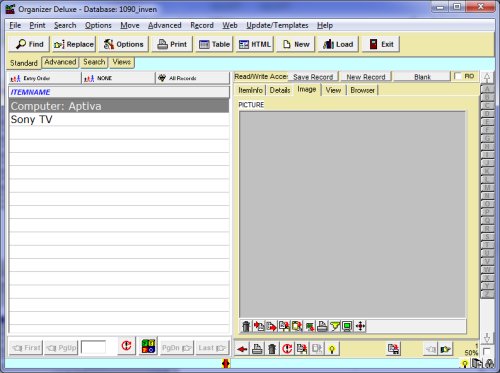 Inventory Organizer Basic