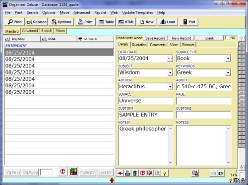 quote verse manager software solution detailed