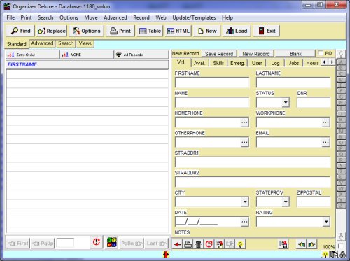 volunteer manager database