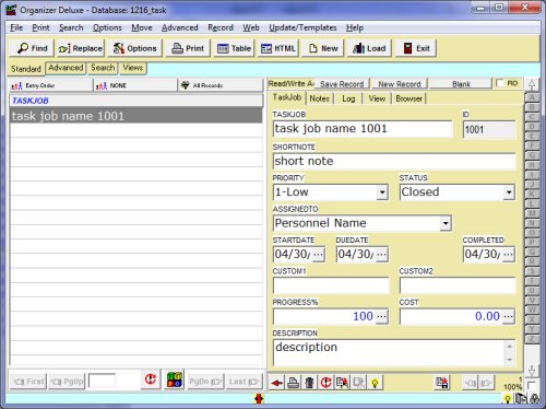 task job manager