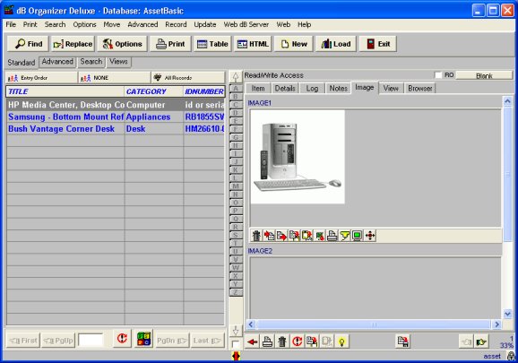 asset database