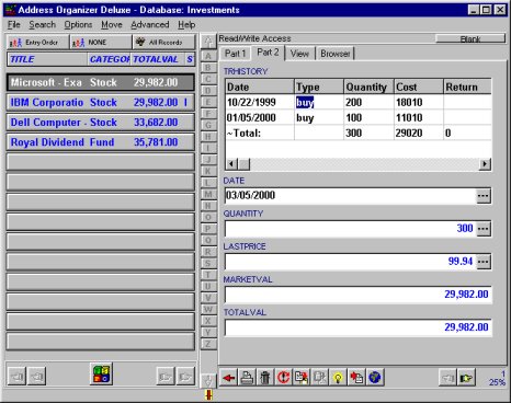 Money Organizer - Investments Organizer