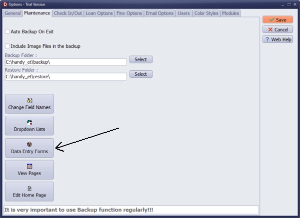 data entry forms,  form insert remove fields