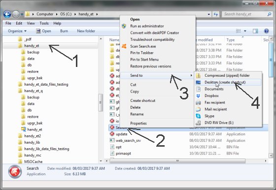 inventory tracking, display application icons